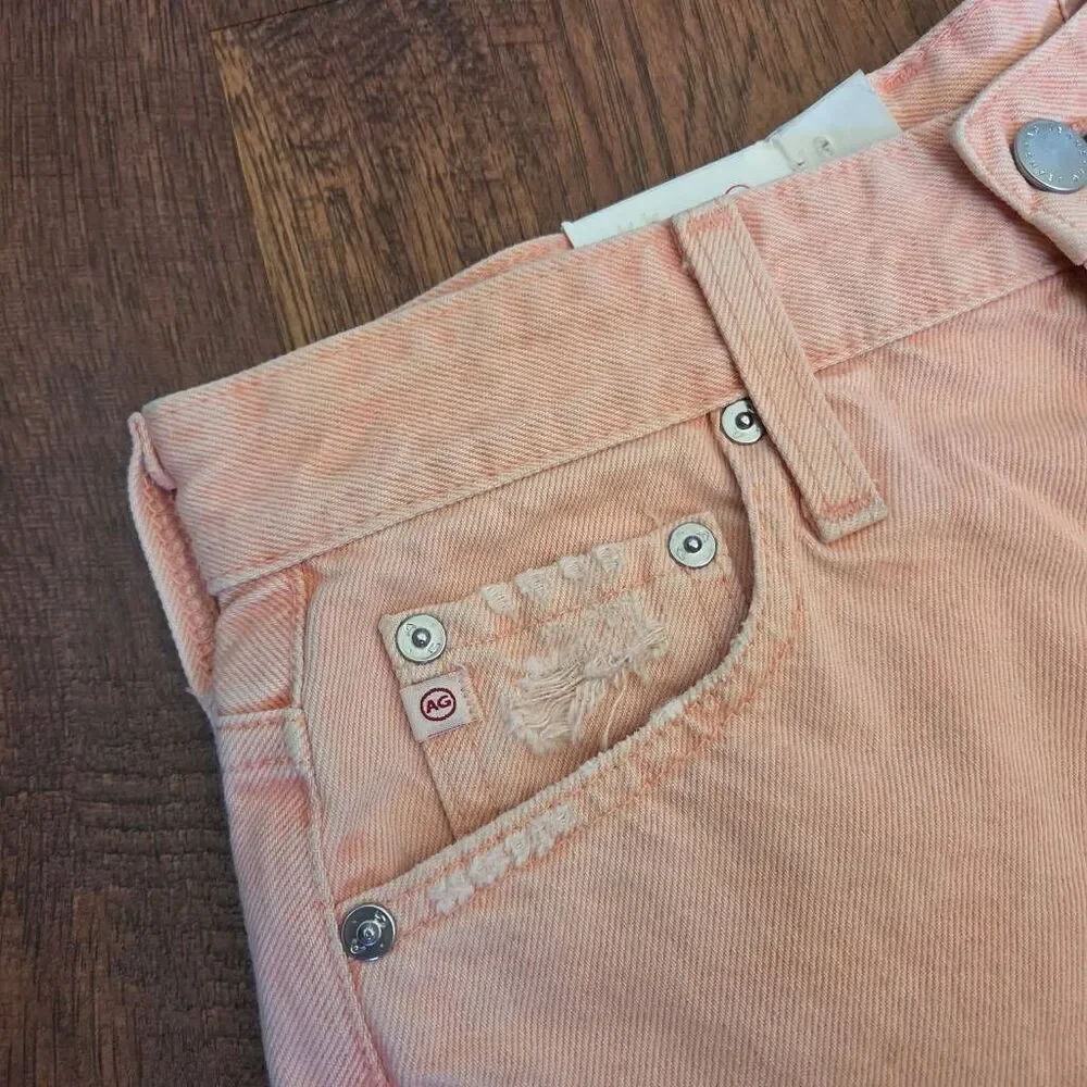 NWT Ag Adriano Goldschmied Alexxis High Rise Shorts